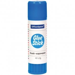 Клей-карандаш "OfficeSpace", 40 грамм фото книги