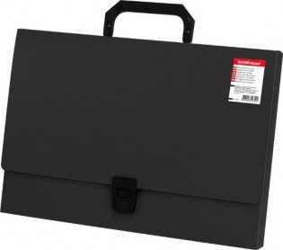 Портфель "Attache", A4, черный фото книги
