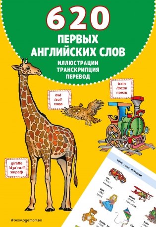620 первых английских слов в иллюстрациях фото книги