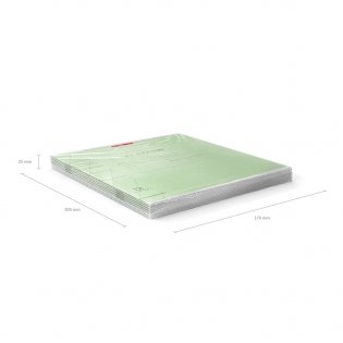 Тетрадь "Классика с линовкой", А5, 12 листов, косая линия, зеленая фото книги 5