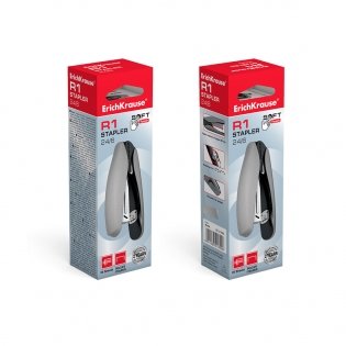 Степлер 24/6 R1, черный фото книги 3