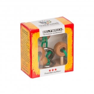 Головоломка деревянная "Delfbrick", арт. DLS-08 фото книги 2