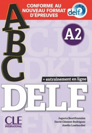 ABC DELF. Niveau A2. Entrainement en ligne. Livret + CD + Livre + WEB Nouveau Delf (+ Audio CD) фото книги