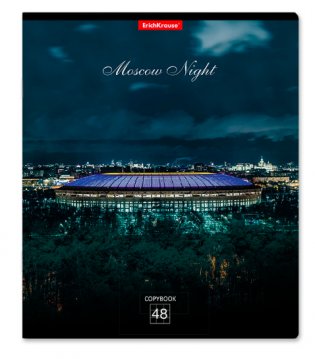 Тетрадь "Moscow Night", А5, 48 листов, клетка фото книги 3