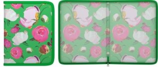 Папка на молнии "Peonies", A5+ фото книги