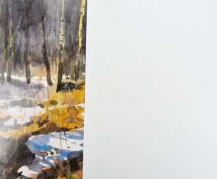 Папка для работ гуашью и акварелью "Весенний лес", 20 листов, А3 фото книги 2