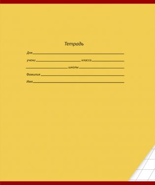Тетрадь "Школьная классика", А5, 12 листов, частая косая линия фото книги 4