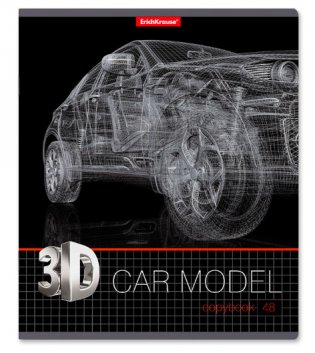 Тетрадь "3D Grid", А5, 48 листов, клетка фото книги 4