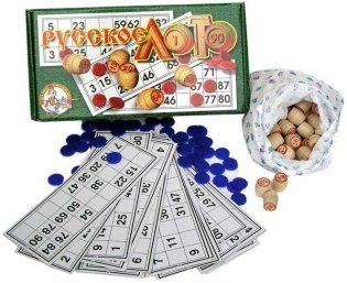 Игра "Русское лото", деревянное фото книги 2