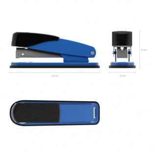 Степлер 24/6 "Quadro Half-strip" фото книги 4