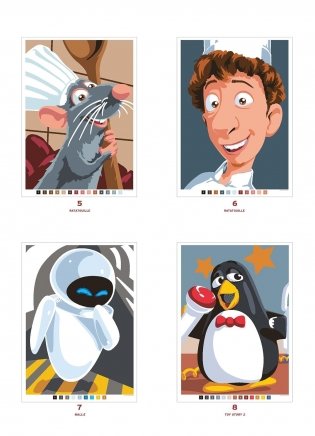 Mystery Colouring - Pixar фото книги 5