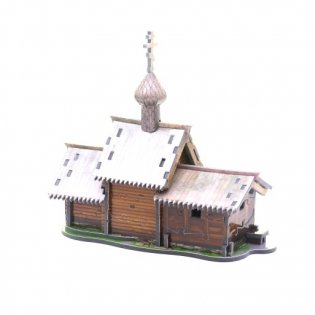 3D Puzzle "Церковь Воскрешения Лазаря (о. Кижи)" фото книги 2