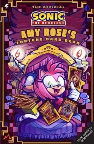 Official sonic the hedgehog: amy rose`s fortune card deck фото книги