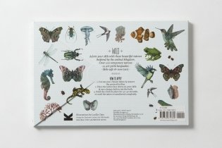 Tatouage. Wild. 108 Temporary Tattoos of Wild Animals and 21 Art-Print Keepsakes фото книги 2