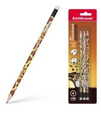 Карандаш чернографитный, круглый с ластиком "Savanna", HB фото книги