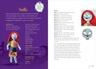 Disney Tim Burton's the Nightmare Before Christmas Crochet фото книги 7