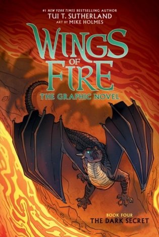 The Dark Secret (Wings of Fire Graphic Novel #4): A Graphix Book, Volume 4 фото книги