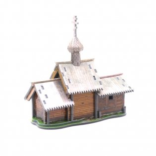 3D Puzzle "Церковь Воскрешения Лазаря (о. Кижи)" фото книги 3