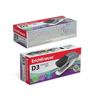 Степлер "D3" 24/6, до 30 листов, микс фото книги 4