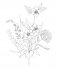 Woodland Wonderland : A Tranquil Coloring Retreat – A Calming Coloring Book of Flowers and Forest Animals for Adults фото книги маленькое 5