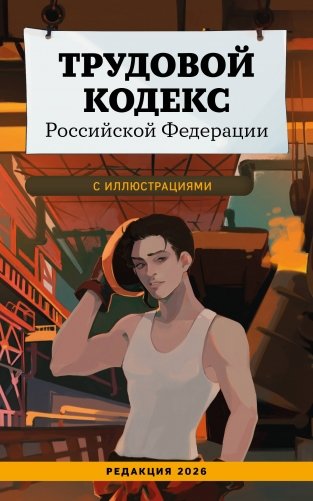 Трудовой кодекс Российской Федерации с иллюстрациями. Редакция 2026. Young adult фото книги