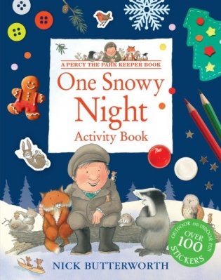 One snowy night activity book фото книги