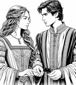 Romantasy Coloring Book фото книги 2