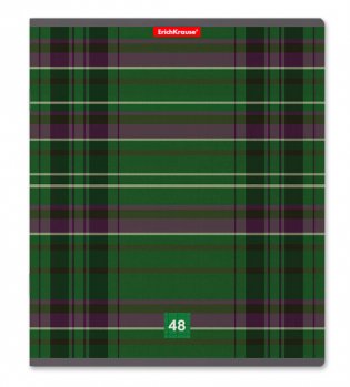 Тетрадь общая "Scottish cage", 48 листов, клетка фото книги 3