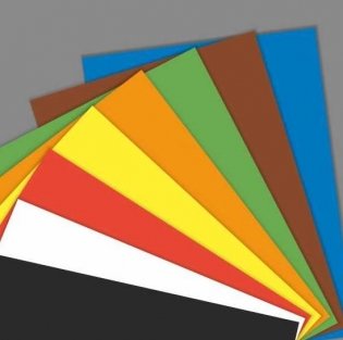 Набор цветного картона "Утенок", А4, 8 цветов, 16 листов фото книги 2