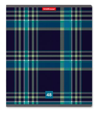 Тетрадь общая "Scottish cage", 48 листов, клетка фото книги 4