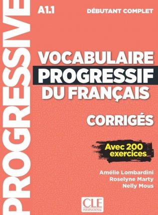 Vocabulaire progressif du francais фото книги