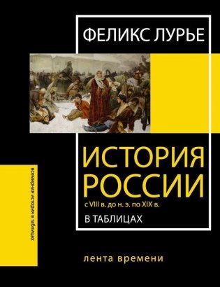 История России с VIII в. до н.э. по XIX в. в таблицах. Лента времени фото книги