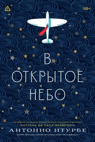В открытое небо [основано на жизни писателя и летчика Антуана де Сент-Экзюпери] фото книги