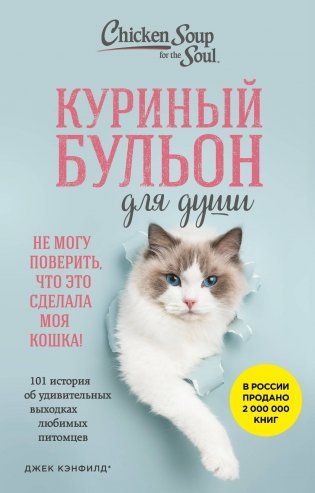 Куриный бульон для души. Не могу поверить, что это сделала моя кошка! 101 история об удивительных выходках любимых питомцев фото книги