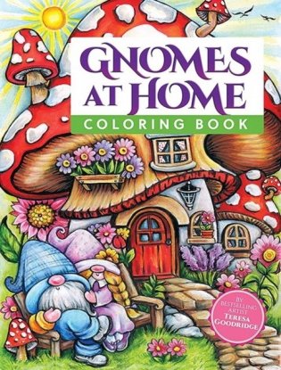 Gnomes at Home Coloring Book фото книги