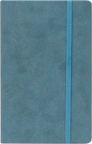 Записная книга "Tann", А5, синяя фото книги