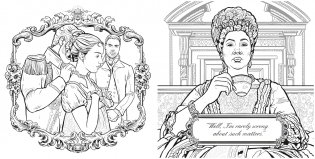 Bridgerton: The Official Coloring Book фото книги 6