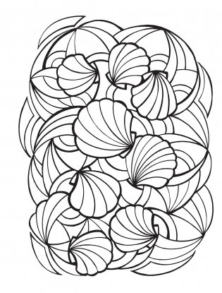 Creative Haven Calm Coloring Book фото книги 10