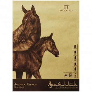 Блокнот для эскизов "Арабчики", 50 листов, А4 фото книги