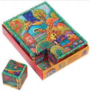 Умные кубики в поддончике. Кто живёт в разноцветном городке? фото книги 2