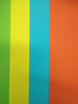 Набор цветного картона "Подсолнухи", А3, 4 цвета, 12 листов фото книги 2