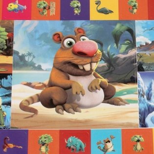 Альбом наклеек "Гигантозавр. Невероятное приключение" (150 наклеек) фото книги 5