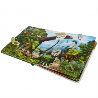 Динозавры. 50 секретных окошек. Первая энциклопедия малыша фото книги 3