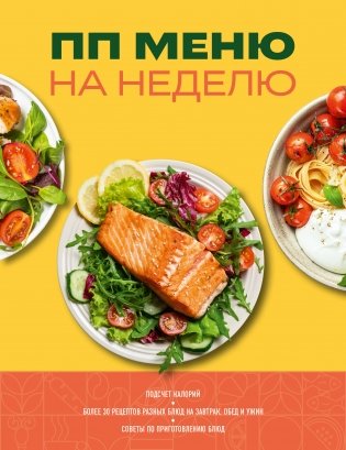 ПП меню на неделю. Более 30 рецептов фото книги