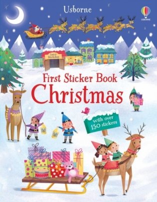 First sticker book christmas фото книги