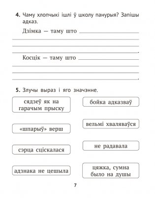 Літаратурнае чытанне. 3 клас. Комплексныя работы з тэкстам фото книги 6