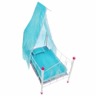 Кроватка для куклы с балдахином "Жемчуг" фото книги 2