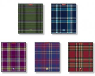 Тетрадь общая "Scottish cage", 48 листов, клетка фото книги