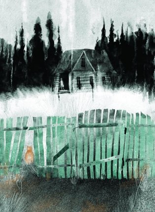 Открытка Домик (Полынь) фото книги