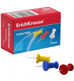 Набор кнопок силовых, цветных, 50 штук, 10 мм фото книги